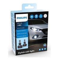 Philips Ultinon Pro3022 LED H3 12/24V - Sæt
