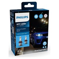Philips Ultinon Pro6000 Boost LED H11 ECE godkendt Sæt