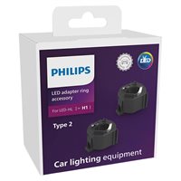 Philips LED Universal Adapter Ringe Type 2 - Sæt