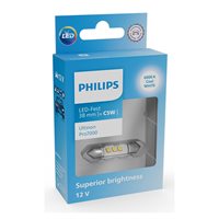 Philips Ultinon Pro7000 38mm C10W 6000K - 1 stk.