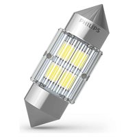 Philips Ultinon Pro3100 6000K Pinol 30mm 12V - 1 stk.