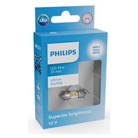 Philips Ultinon Pro7000 Pære 30mm C10W 4000K - 1 stk.