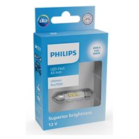 Philips Ultinon Pro7000 Pære 43mm 6000K - 1 stk.