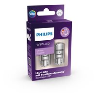 Philips Ultinon Pro6000 LED W5W ECE godkendt 2 STK