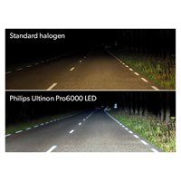 Philips Ultinon Pro6000 LED H7 MC ECE godkendt - 1 stk.