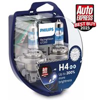 Philips RacingVision GT200 H4 55W 12V - Sæt