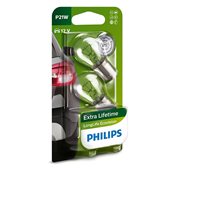 Philips P21W LongLife EcoVision 2 stk.