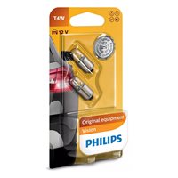 Philips Vision T4W 12V 4W - Sæt