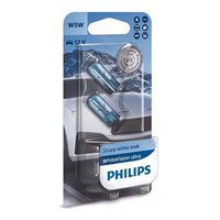 Philips WhiteVision Ultra W5W 12V - Sæt