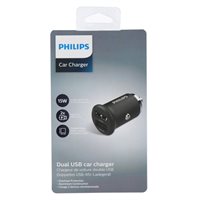 Philips USB lader til cigarstik 2 x USB-A 15W