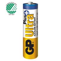 GP Ultra Plus Alkaline AA batteri 15AUP/LR6, 40-pak