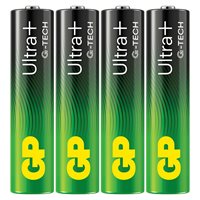 GP Ultra Plus Alkaline AAA-batteri 24AUP/LR03 4-pak