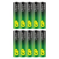 GP Ultra Plus Alkaline AAA-batteri 24AUP/LR03 10-pak