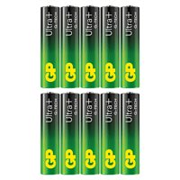 GP Ultra Plus Alkaline AAA-batteri 24AUP/LR03 10-pak