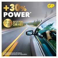 GP knapcelle, Lithium, CR2430, 5-pak