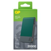GP M2 Powerbank 20.000 mAh USB-A+USB-C