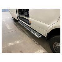 Universal sidetrin lang - skydedør og dør - Højre