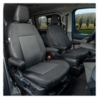 Sædeovertræk 1+1, 2 x armlæn Transit Custom,T7, 2024-
