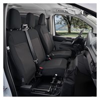 Sædeovertræk passagerside m/bord Transit Custom 2024-