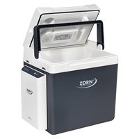 ZORN 25L elektrisk køleboks 12/230V ink. batteri 7,8 Ah