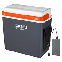 ZORN 21L Elektrisk køleboks 12V med USB A+C