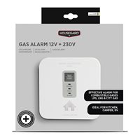 Housegard Gasalarm 12 og 230V