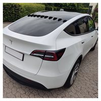 V Spoilers Kit til Personbil 10 stk. Sort