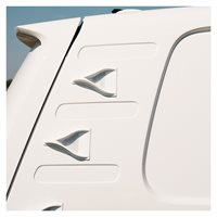 V Spoilers 1 stk. Hvid