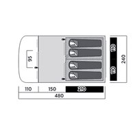 Easy Camp Telt Palmdale 400