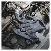 NORSE Diamond Black nitrilengangshandsker str. 8