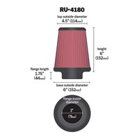 K&N filter RU-4180