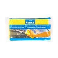 Kungs XL Vaskesvamp med Shampoo Gul