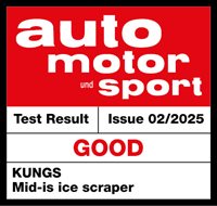 Kungs Mid-is isskraber med vendbar klinge