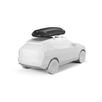 Thule Pulse 2 XL Black Aeroskin - Sort tagboks