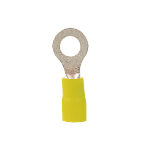 Kabelsko gul ring 5,3mm 2,5-6mm2 10 stk