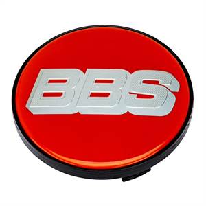 BBS centerkapsel 70,6mm sølv/rød Nürburgring edition