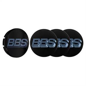 BBS 3D Centerkapsel sort 58071073.4