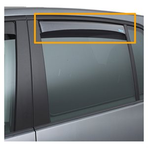 Climair vindafviser bag VW Golf V, VI 2007-2013
