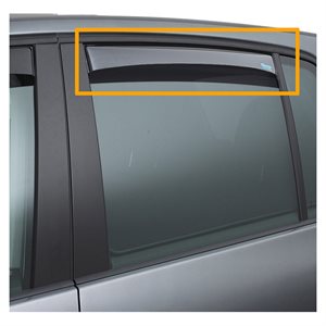 Climair vindafviser bag Suzuki Swift V 2017-