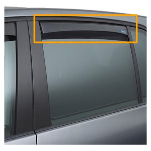 Climair bagvindafviser Ford Mustang Mach-E 2020- Sort