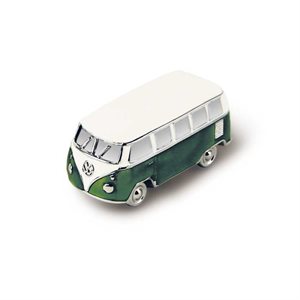 Køleskabsmagnet, VW T1 bus 3d grøn