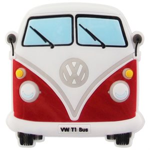 Køleskabsmagnet, VW T1 bus rød
