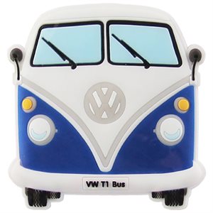 Køleskabsmagnet, VW T1 bus blå