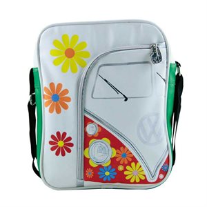 Skuldertaske, VW T1 bus "flower"