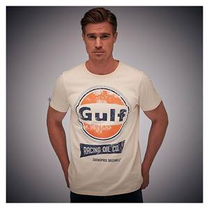 Gulf Oil Racing T-Shirt creme M