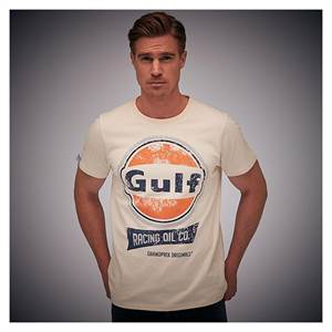 Gulf Oil Racing T-Shirt creme L