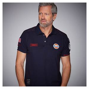 Gulf Delaney polo-shirt Navy blå S