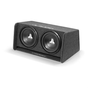 JL Audio BassWedge Kabinet m/ Dual 12W0v3 Drivers