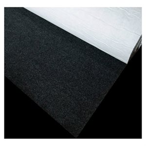 CTK Selvklæbende filt (sort) 1x10 meter