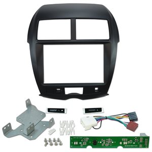 2-DIN 8" kit til Mitsubishi asx